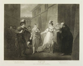 Scene from Shakespeare's Twelfth Night, Act V, Scene I