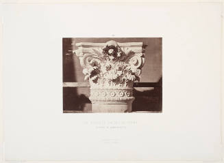 Ornamental Sculpture from the New Paris Opera (Le Nouvel Opéra de Paris, sculpture ornementale)