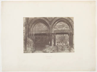 Portail de l’église du Saint-Sépulcre, Jérusalem