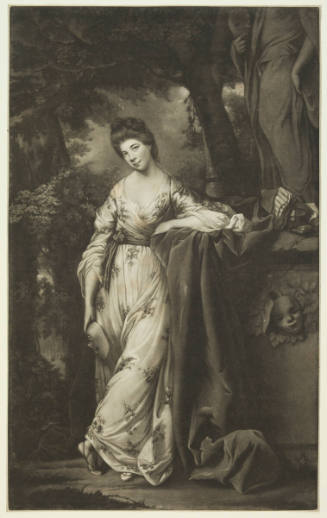 Portrait of Mrs. Abington as the Comic Muse