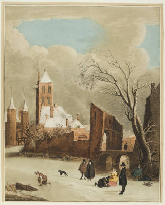 Dutch Village in Winter