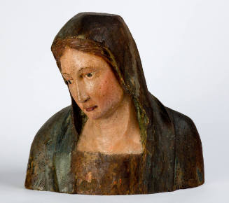 Bust of the Virgin from an Annunciation