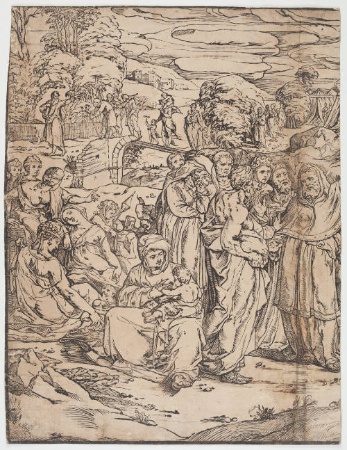 Moses Receiving the Tablets, plate 1