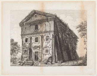 Ancient Temple of the Muses, now Church of St. Urban, 1823