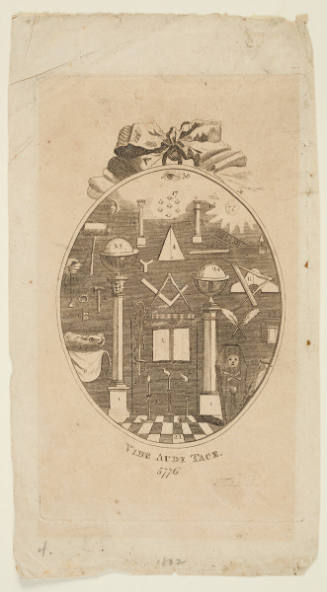 Frontispiece to Jachin and Boaz: or, an Authentic Key to the door of Free-Masonry