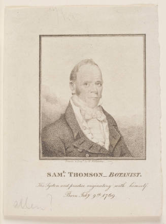 Samuel Thomson, Botanist