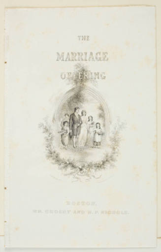 Title-page for "The Marriage Offering"