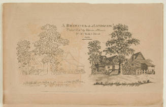 Title page from A Drawing Book of Landscapes (Philadelphia, 1810)