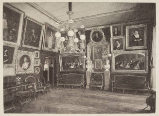 Interior View of an Art Gallery
