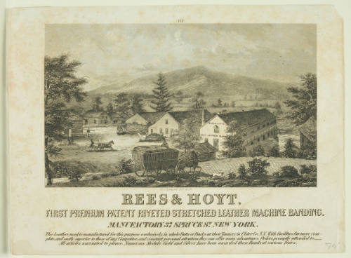 Advertisement of Rees & Hoyt