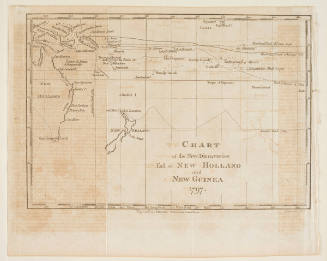 Chart of the New Discoveries East of New Holland and New Guinea