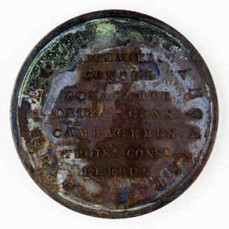 Premier Consul Bonaparte Medal