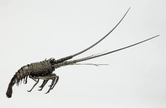 Articulated "Jizai" Figurine of a Lobster