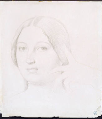 Study for the Portrait of Madame Moitessier