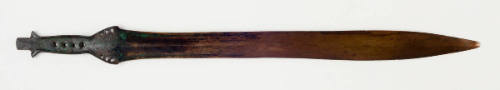 Blade of a "flange-hilted" bronze sword