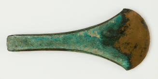 Flanged axe-blade