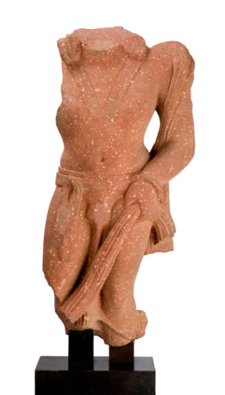 Torso of a Male Deity (Bodhisattva)