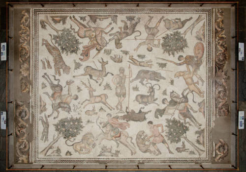 Worcester Hunt Floor Mosaic
