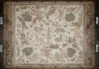 Worcester Hunt Floor Mosaic