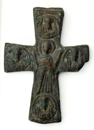 Cross with Virgin with Raised Arms