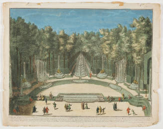 Le Theatre d'Eau dans le Jardins de Versailles