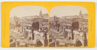 Prag. Die Carlsbrucke (Prague, the Bridge)