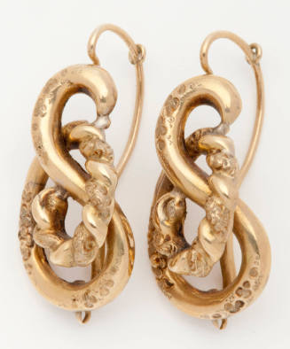 Gold Coil Earring