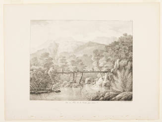 View of the bridge at Vanna, near Eceices
