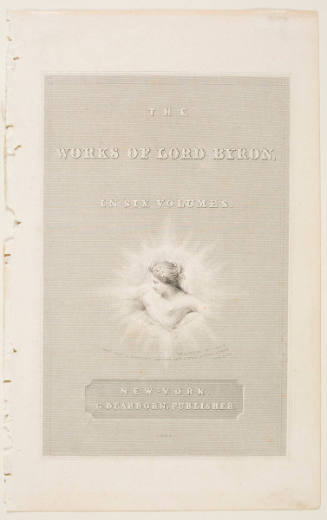 Title page vignette for The Works of Lord Byron