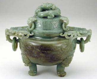 Large Incense Burner with Lid, in the Shape of a Bronze Tripod (ding)