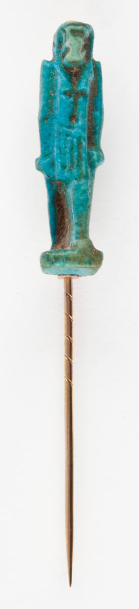 Cravat Pin with Babboon Amulet
