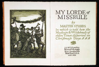 My Lord of Misrule, by Master Stubbs