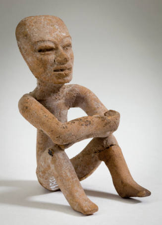 Seated "Warrior" Figurine