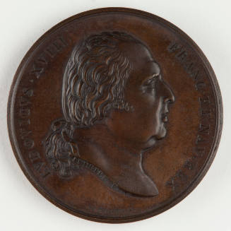 Ludovicus XVIII Medal
