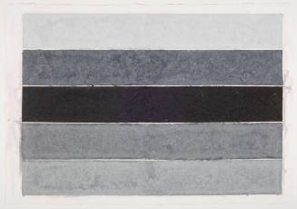 Colored Paper Image IX  (Four Grays with Black I)
