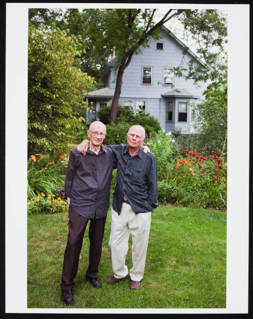 #2 (John O’Reilly and Jim Tellin Outside Their Home)
