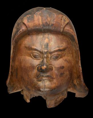 Head of a Buddhist Guardian