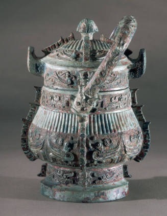 Covered Ritual Wine Container (yu)