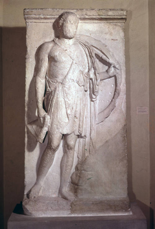 Funerary Monument of a Greek Warrior
