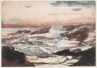 Prout's Neck, Surf on Rocks