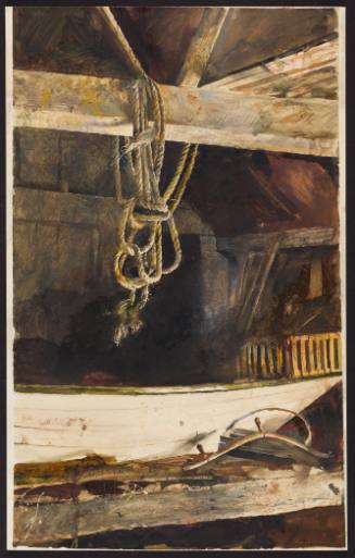 The Rope (Study for Hay Ledge)