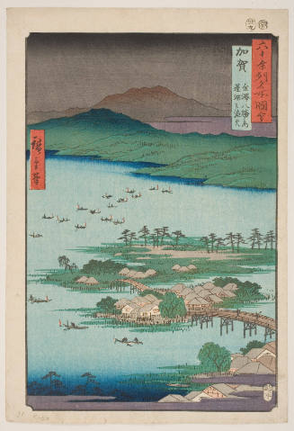 Kaga Province: The Eight Wonders of Kanazawa, The Fishing Fires on Lake Renko