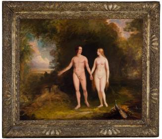 Oil Sketch for 'Adam and Eve'