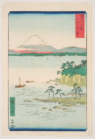 The Sea at Miura in Sagami Province (Sōshū Miura no kaijō)
