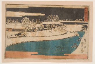 The Benkei Moat Outside the Sakurada Gate to the Precinct of the Shogun's Palace