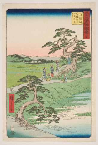 Chiryū: The Former Site of the Irises at Yatsuhashi Village
