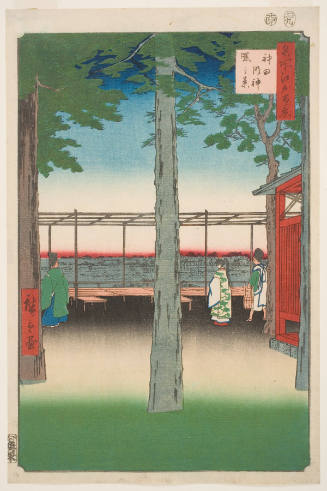 Dawn at Kanda Myōjin Shrine (Kanda Myōjin akebono no kei)