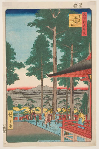 The Inari Shrine at Ōji (Ōji Inari no yashiro)