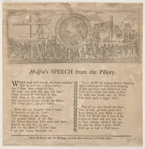 H-ds-on's Speech from the Pillory
