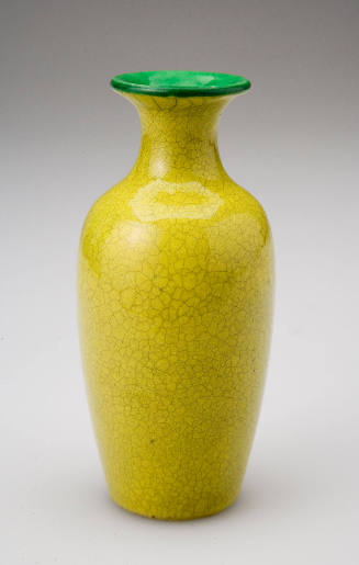 Small Yellowish Vase